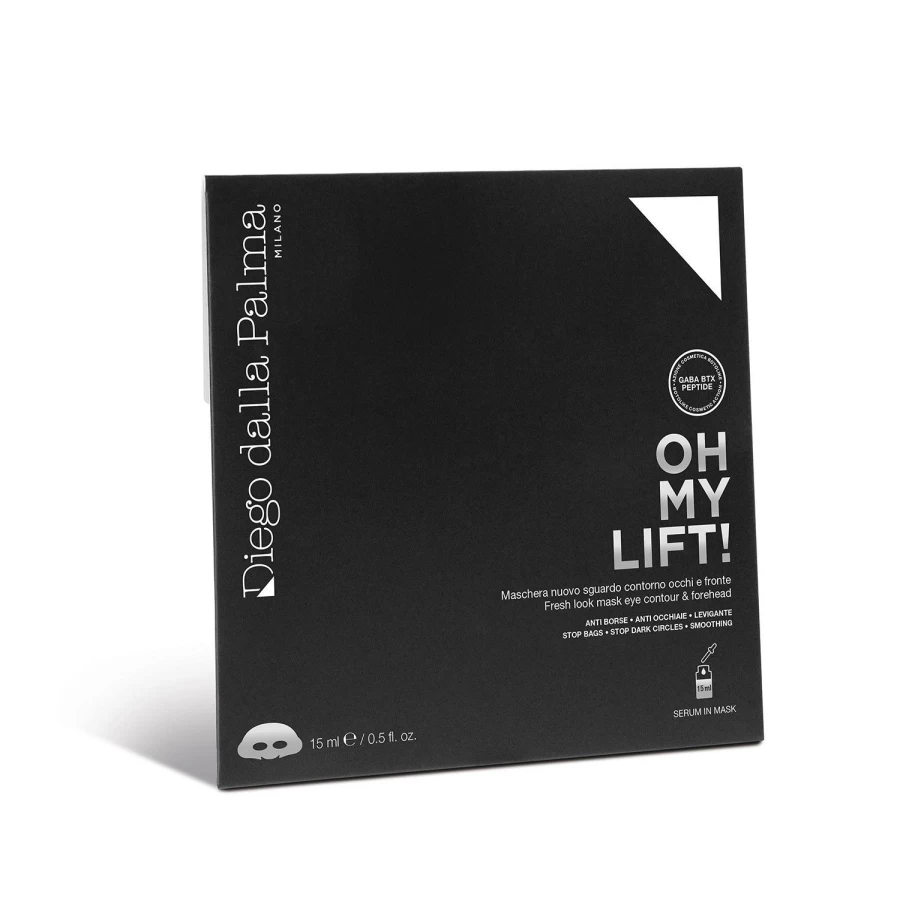 DIEGO DALLA PALMA Superheroes Black Mask - Oh My Lift! Eye Contour & Forehead Fresh Look Mask