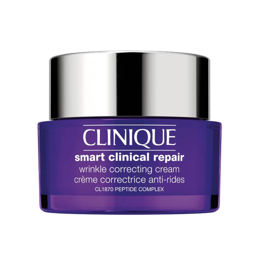 CLINIQUE Smart Clinical Repair Wrinkle Correcting Rich Cream - Purple, Anti-Aging Moisturizer for Deep Hydration & Smooth Skin