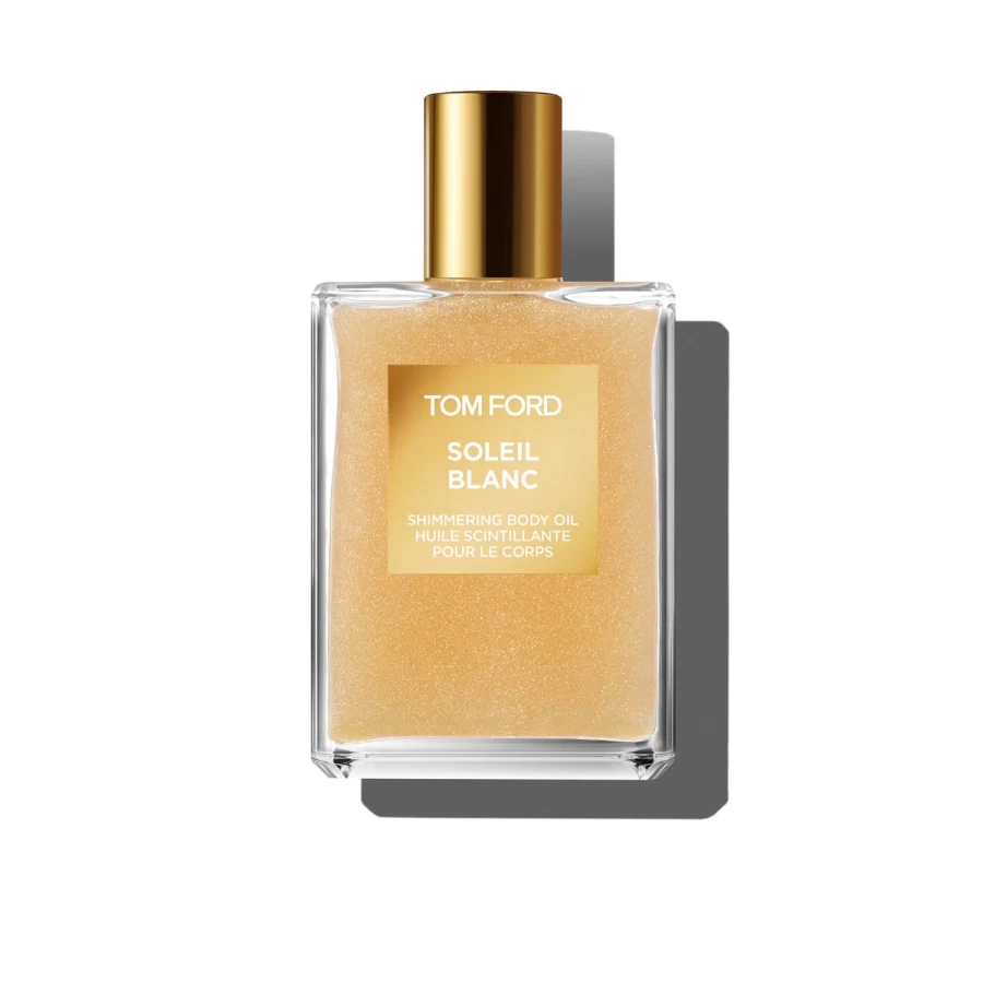 TOM FORD BEAUTY Soleil Blanc Shimmering Golden Yellow Body Oil - 100ml Luxurious Radiance