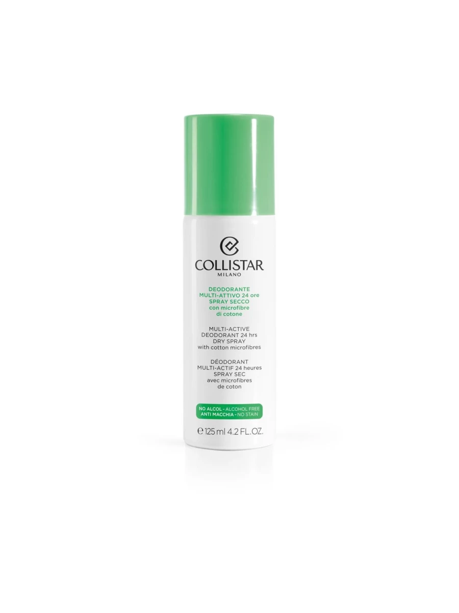 COLLISTAR Multi-Active 24-Hour White Deodorant for Long-Lasting Freshness