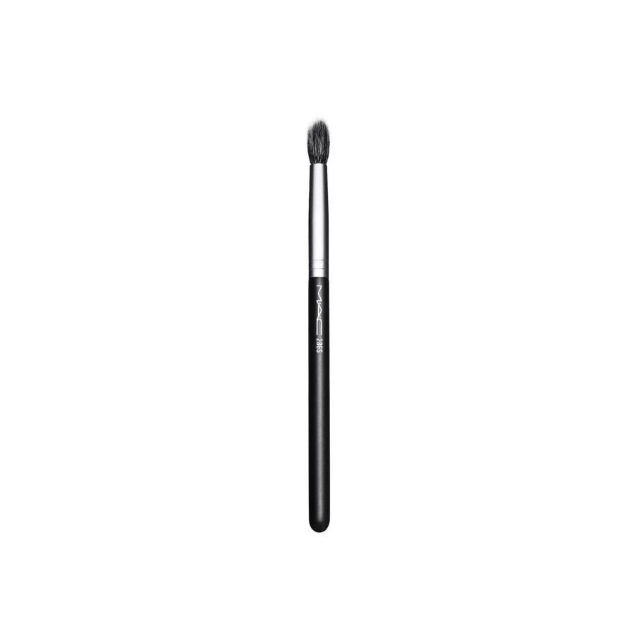 MAC COSMETICS 286S Duo Fibre Tapered Brush - Black Professional Makeup Brush for Blending & Contouring