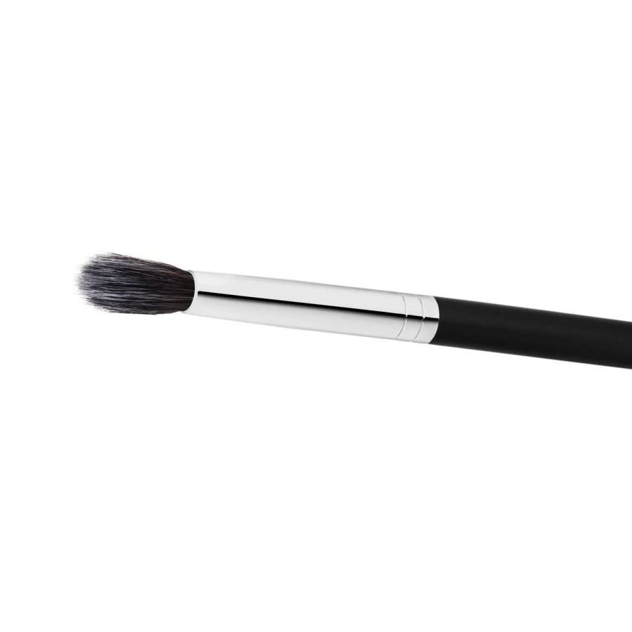 MAC COSMETICS 286S Duo Fibre Tapered Brush - Black Professional Makeup Brush for Blending & Contouring