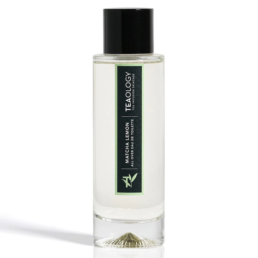 TEAOLOGY Matcha Lemon Eau De Toilette for Women, 100ml Fresh White Scent, Refreshing Citrus & Green Tea Fragrance