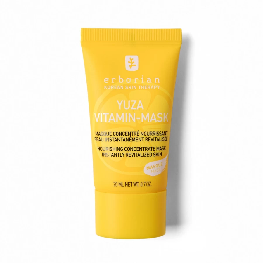ERBORIAN Yuza Vitamin C Brightening Face Mask - Yellow Revitalizing Skincare Treatment