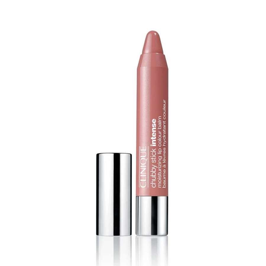 CLINIQUE Chubby Stick Moisturizing Lip Colour Balm - 01 Curviest Caramel, 3g | Hydrating Lip Balm with Sheer Color