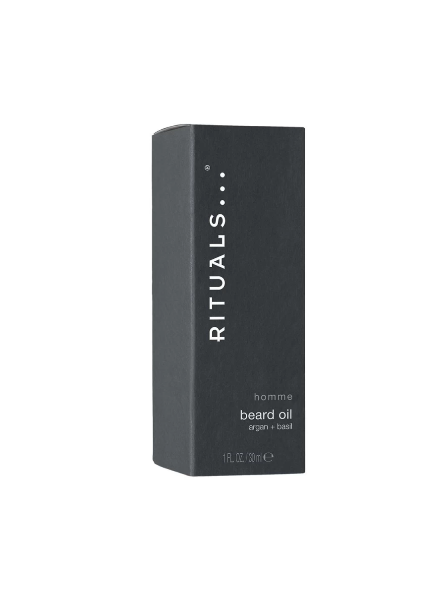 RITUALS Homme Black Beard Oil for Men - Premium Grooming & Conditioning Beard Care