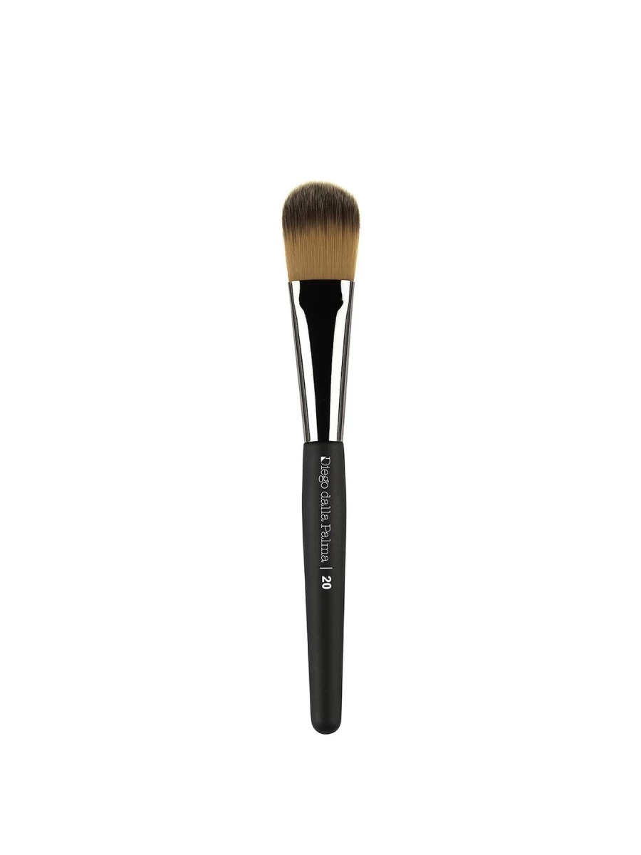 DIEGO DALLA PALMA No. 20 Foundation and Primer Brush - Black Professional Makeup Tool