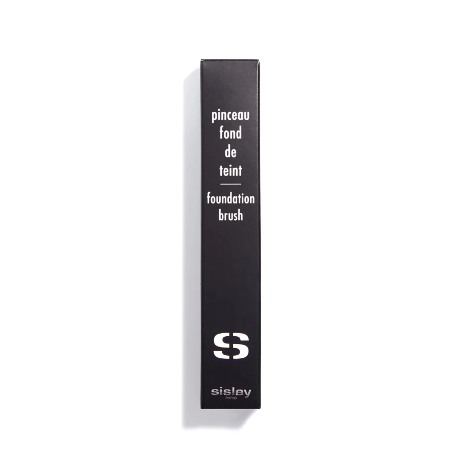 SISLEY PARIS Foundation Brush - Professional Makeup Blending Brush for Flawless Finish, Black Synthetic Bristles