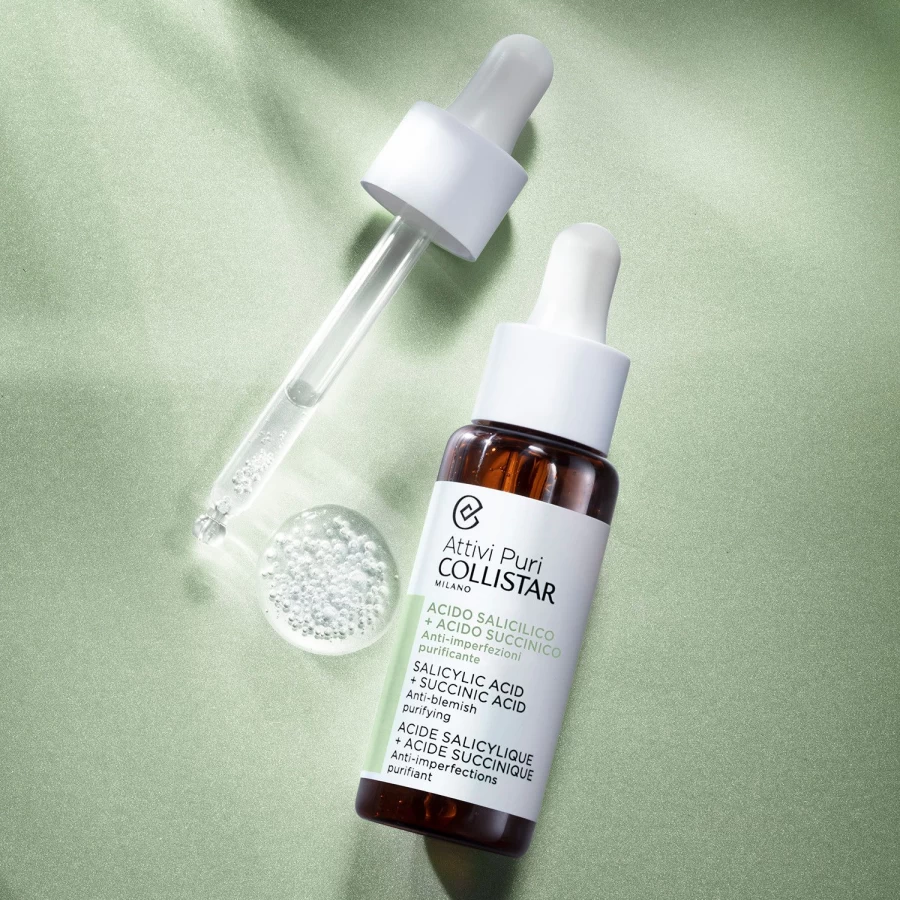 "COLLISTAR Salicylic Acid & Succinic Acid Blemish Treatment 30ml - White"