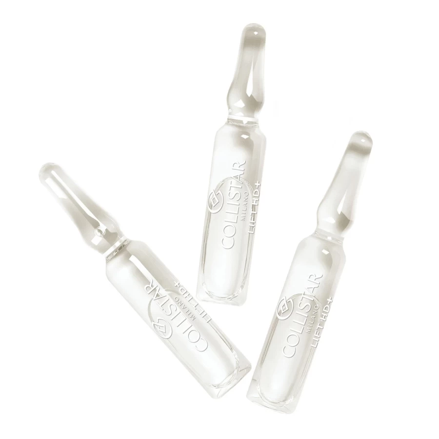 "COLLISTAR Lift HD+ Immediate Tensor Effect Lifting Vials – Transparent Anti-Aging Serum for Firming & Radiance"