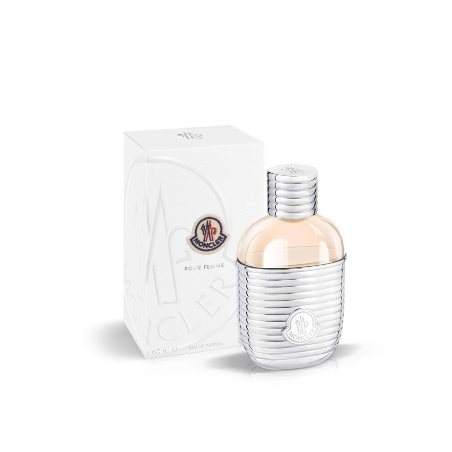 MONCLER PARFUM Pour Femme Eau de Parfum - White Floral Fragrance for Women, 60mL Luxury Perfume
