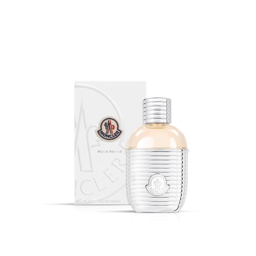 MONCLER PARFUM Pour Femme Eau de Parfum - White Floral Fragrance for Women, 60mL Luxury Perfume