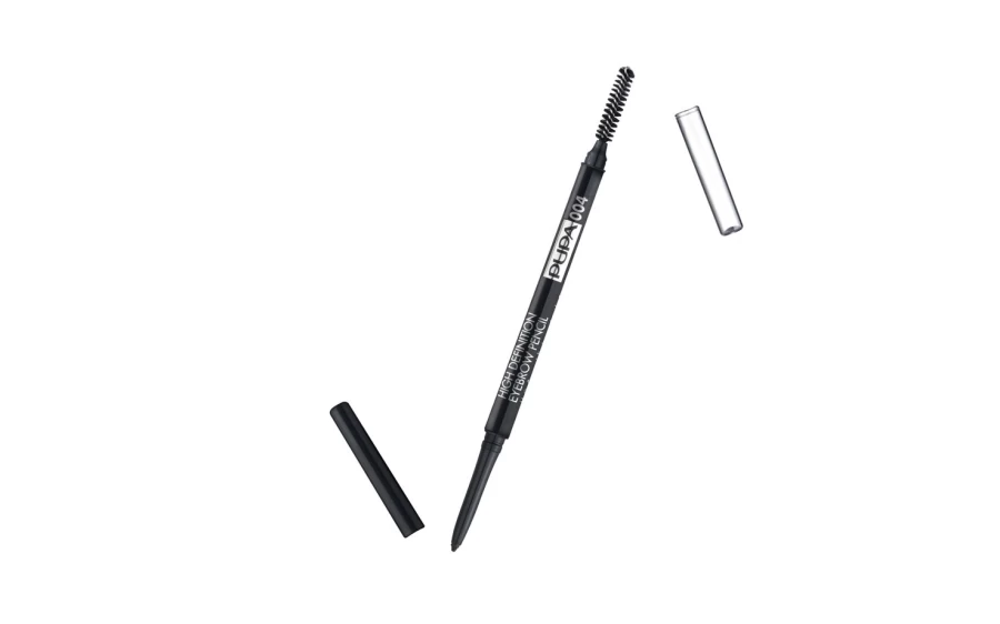 PUPA MILANO High Definition Eyebrow Pencil - 004 Extra Dark, Waterproof & Long-Lasting Brow Definer