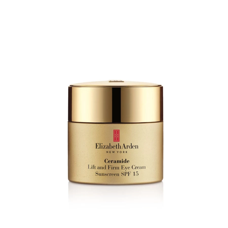Elizabeth Arden Ceramide Lift & Firm Eye Cream with SPF 15 - Golden Yellow, 14.4g Anti-Aging Moisturizer & Sun Protection
