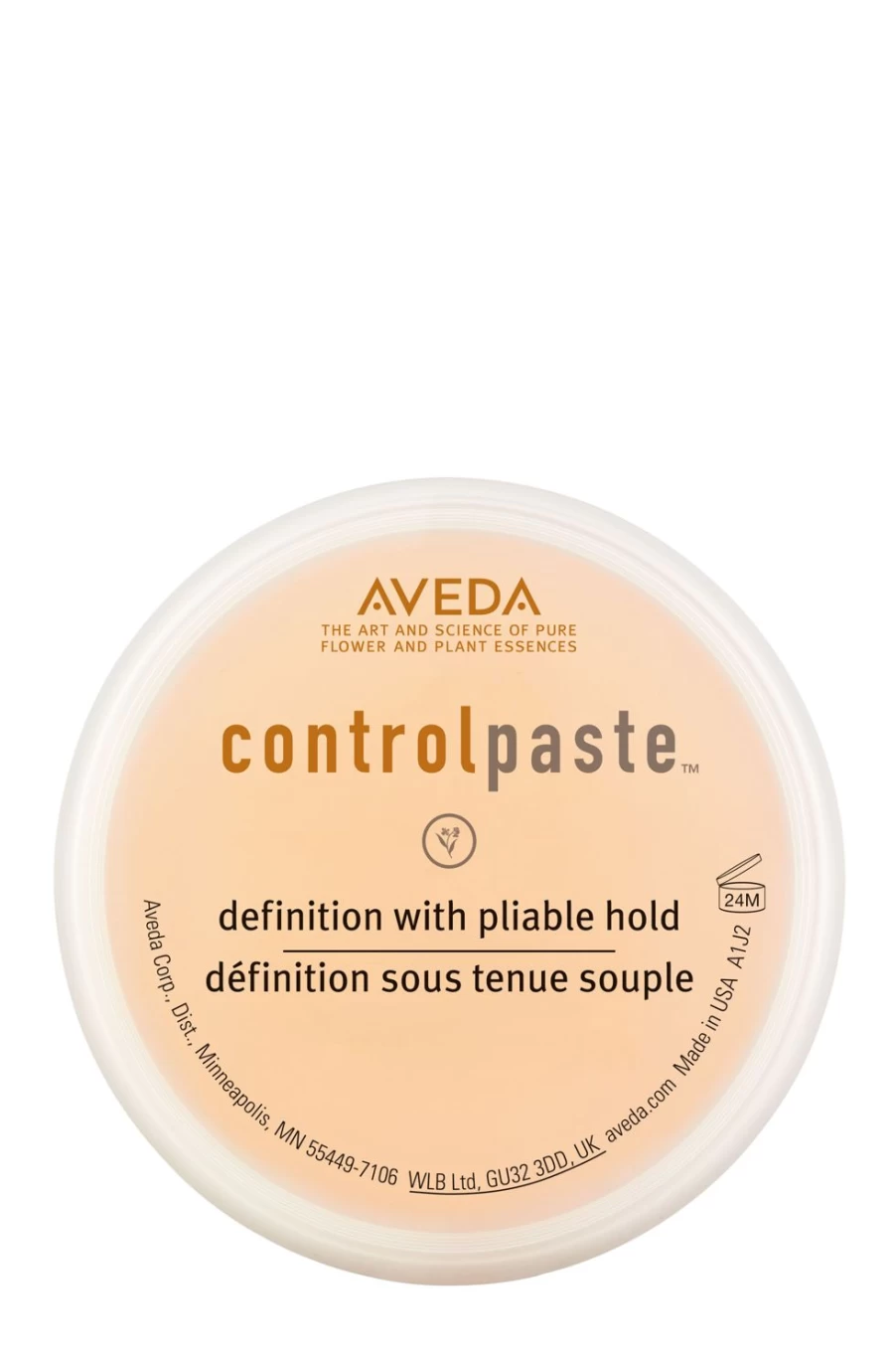 AVEDA Control Paste Styling Hair Wax 75ml - Orange Scented Strong Hold for Men & Women