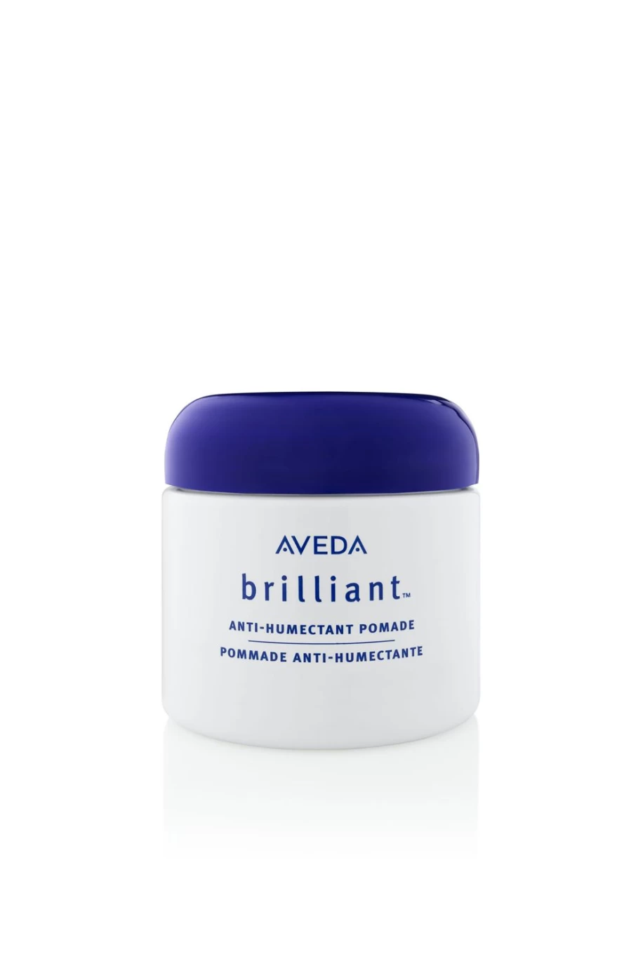 AVEDA Brilliant Anti-Humectant Pomade 75ml - White, Styling Hair Wax for Shine & Frizz Control