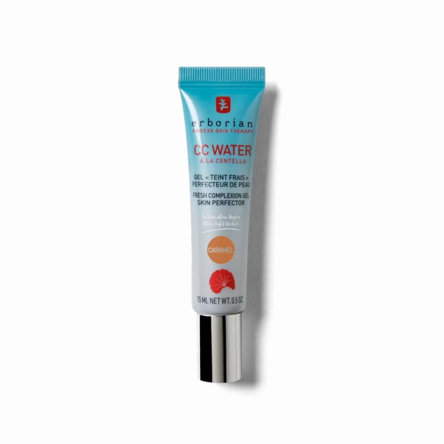 ERBORIAN Cc Water Caramel Beige Tinted Moisturizer - Hydrating CC Cream with Caramel & Water Complex