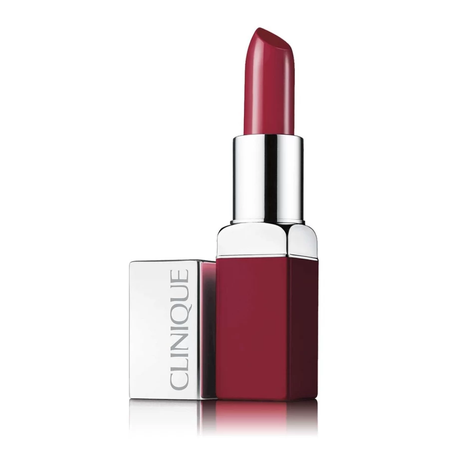 CLINIQUE Pop Lip Color + Primer in 07 Passion Pop - 3.9g Moisturizing Lipstick