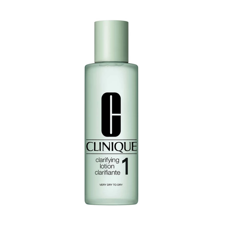 CLINIQUE Clarifying Lotion 1 for Dry Skin - 200ml Alcohol-Free Toner, Green Bottle