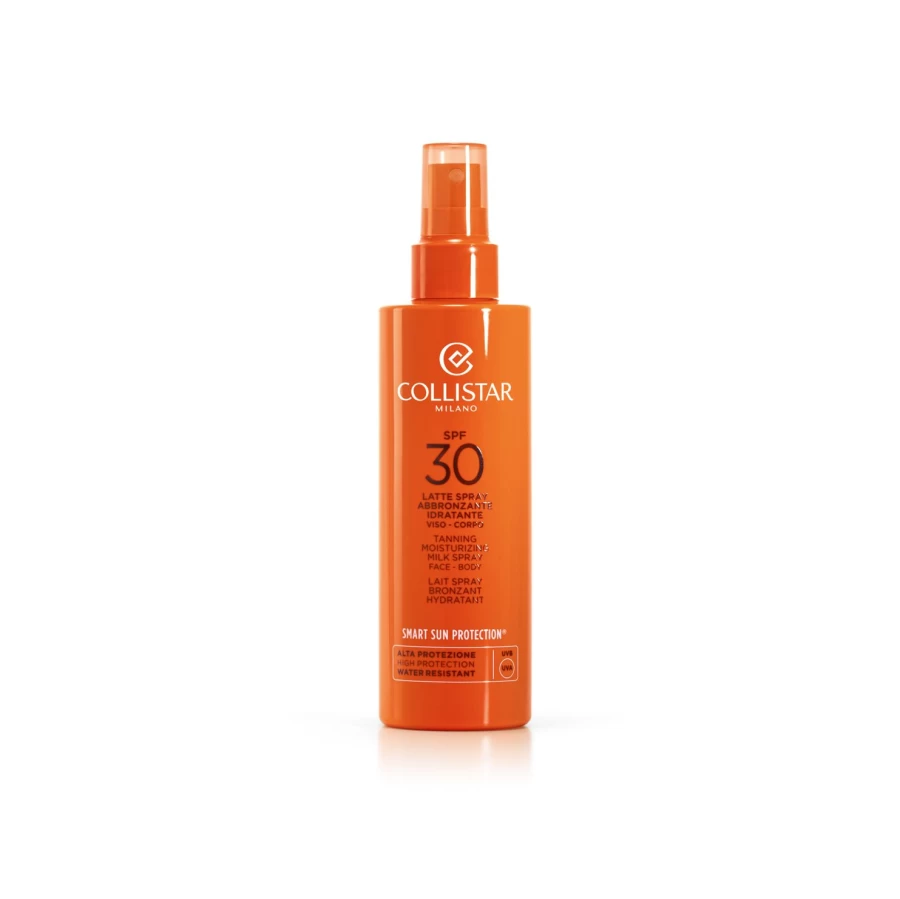 COLLISTAR Orange Self Tanning Moisturizing Milk Spray with SPF 30 - Sun-Kissed Glow & Hydration