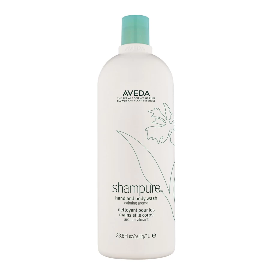 AVEDA Shampure Hand & Body Wash 1000ml - White, Nourishing & Calming Cleanser for Hands & Body