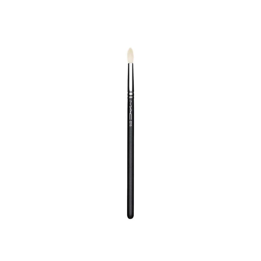 MAC COSMETICS 221S Mini Tapered Blending Brush - Black Professional Makeup Brush for Precise Blending
