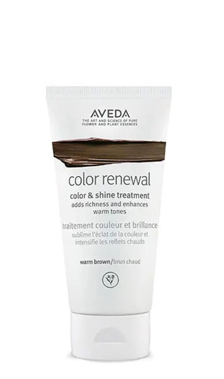 AVEDA Color Renewal Warm Brown Treatment Masque - White 2 for Shine & Color Refresh