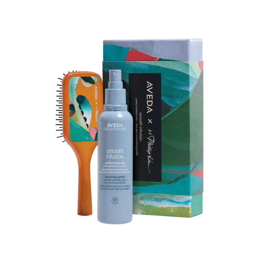 AVEDA Smooth Infusion Blow Dry Duo Set - Multicolor Styling Kit for Frizz Control & Shine