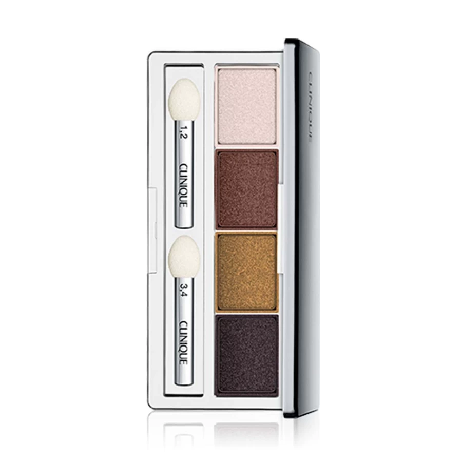 CLINIQUE All About Shadow Quad in 03 Morning Java - 4.8g Eyeshadow Palette