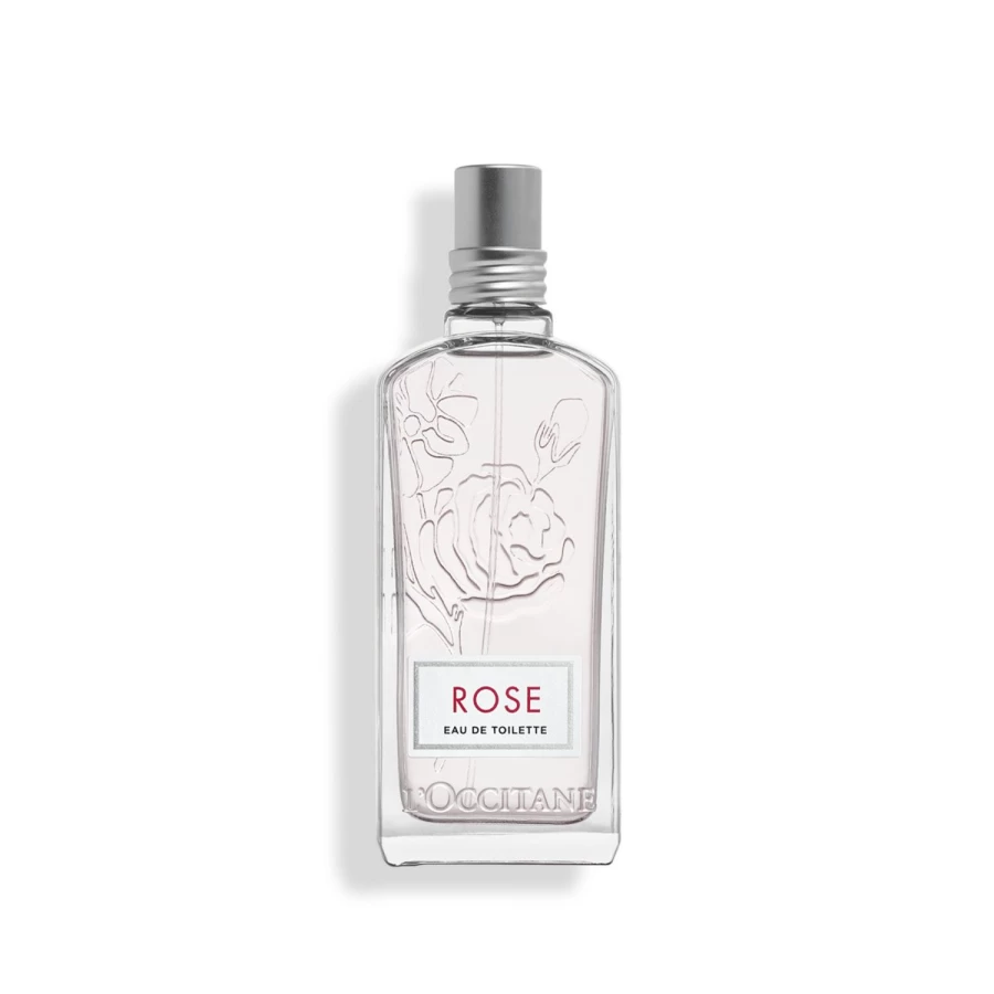 L'OCCITANE Eau De Toilette Rose Fragrance for Women - Floral Pink Scent Perfume